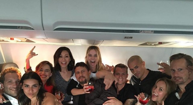 Suicide Squad CinemaCon aereo