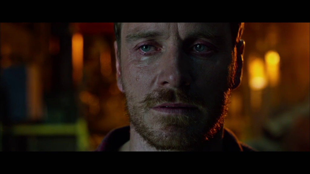 Un intensissimo Michael Fassbender